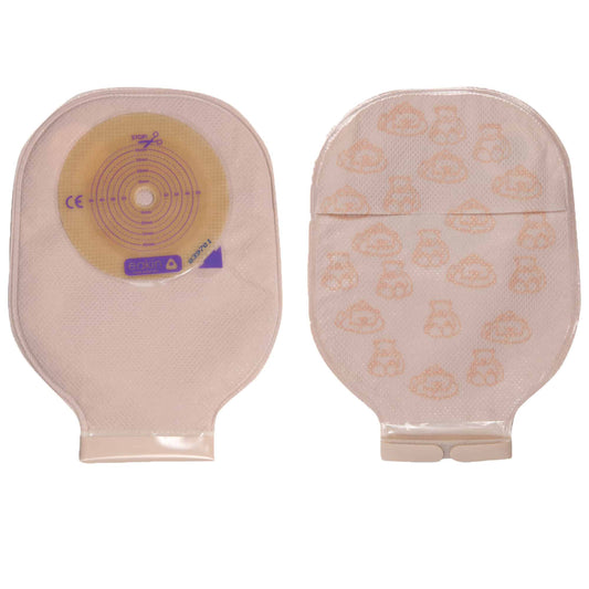 Eakin Pelican Paediatric 1-Piece, Drainable Pouch, Clear, Cut to Fit: 10-50mm - 30/box