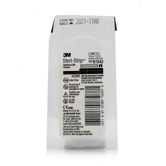 3M Steri-Strip 6x38mm Indvidual Piece - Healium.me