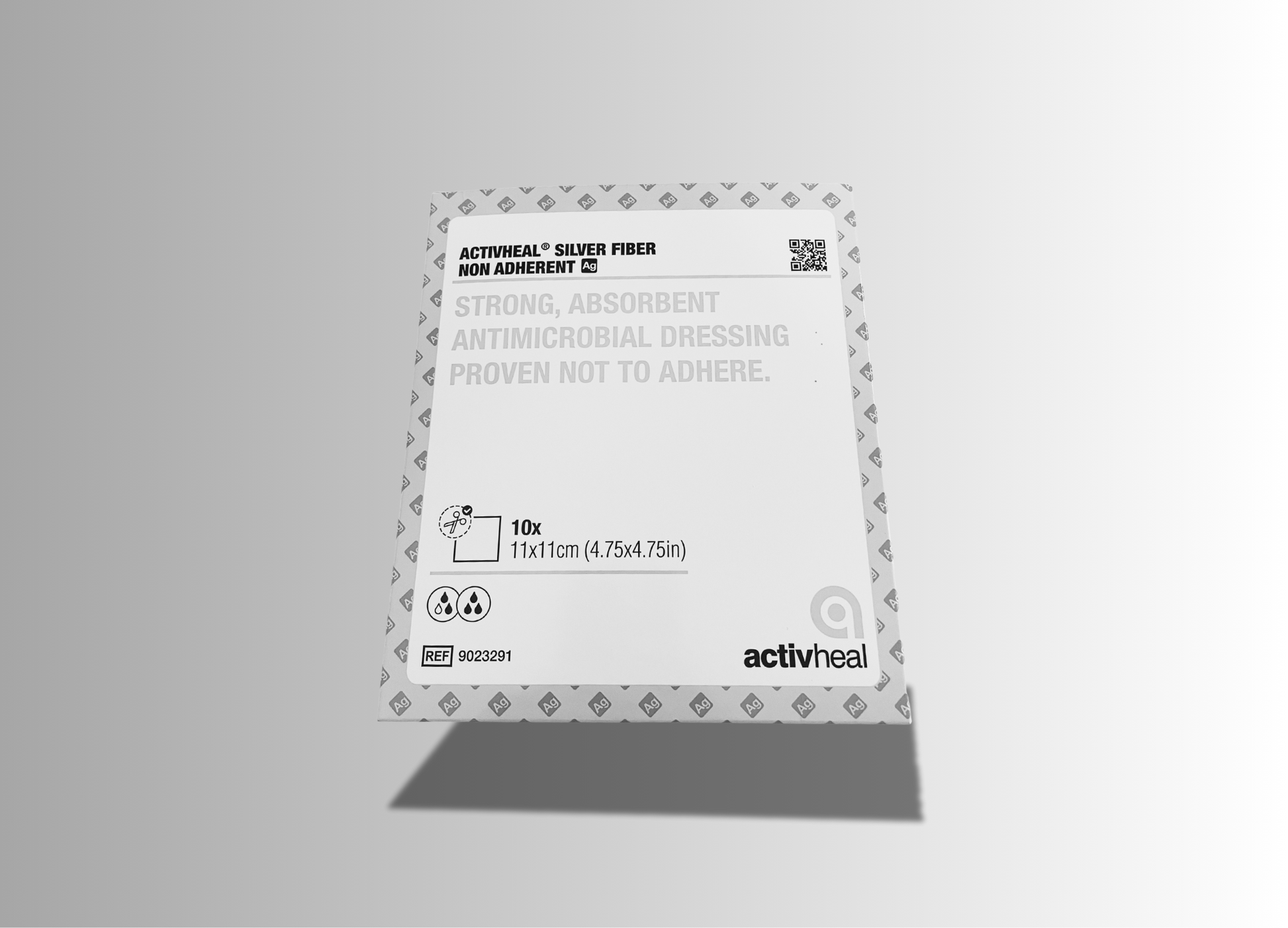 ActivHeal Silver Fibers Non Adherent - Healium.me