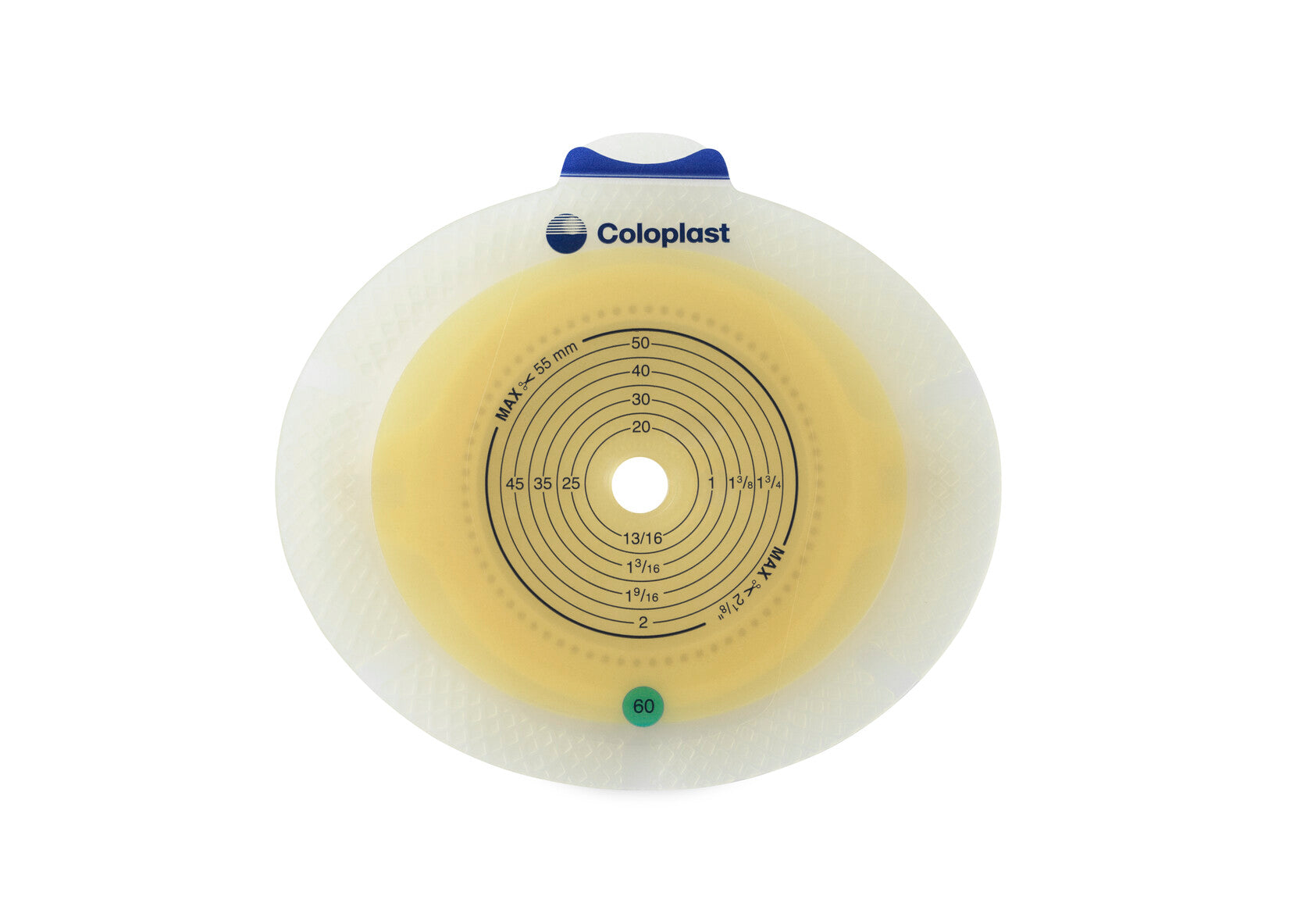 Sensura Click, Xpro Base Plate - Convex Light -  Belt Ears - Double-layer adhesive - 5/Box - Healium.me